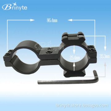 Brinyte QQ004 25.40mm Aluminum Hunting Adjustable Scope Mounts